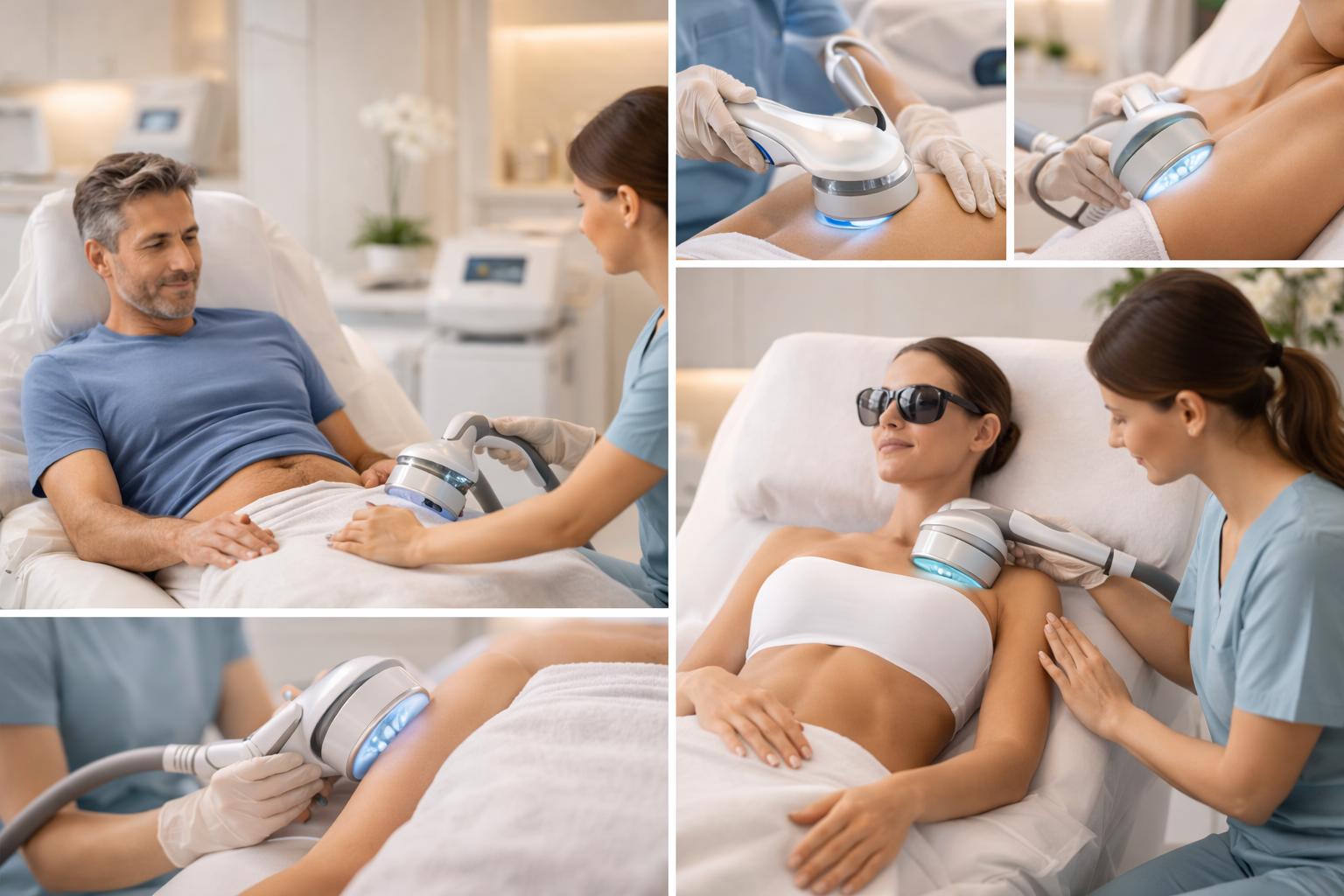 Illustration representing body sculpting and refinement